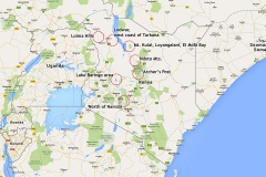 Visited places