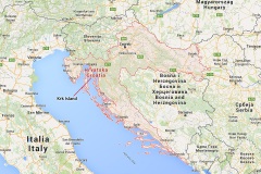 Location of Krk Is.