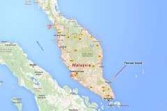 Tioman Is. location