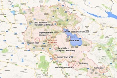 Visited places
