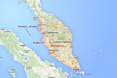 Visited places