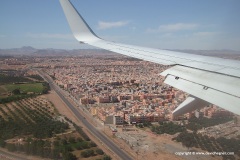 Flight to Morocco