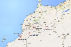 Visited places