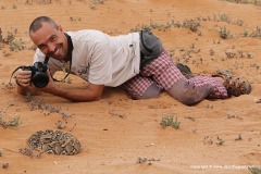 With a Puff Adder