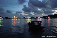 Bay of Cat Ba town